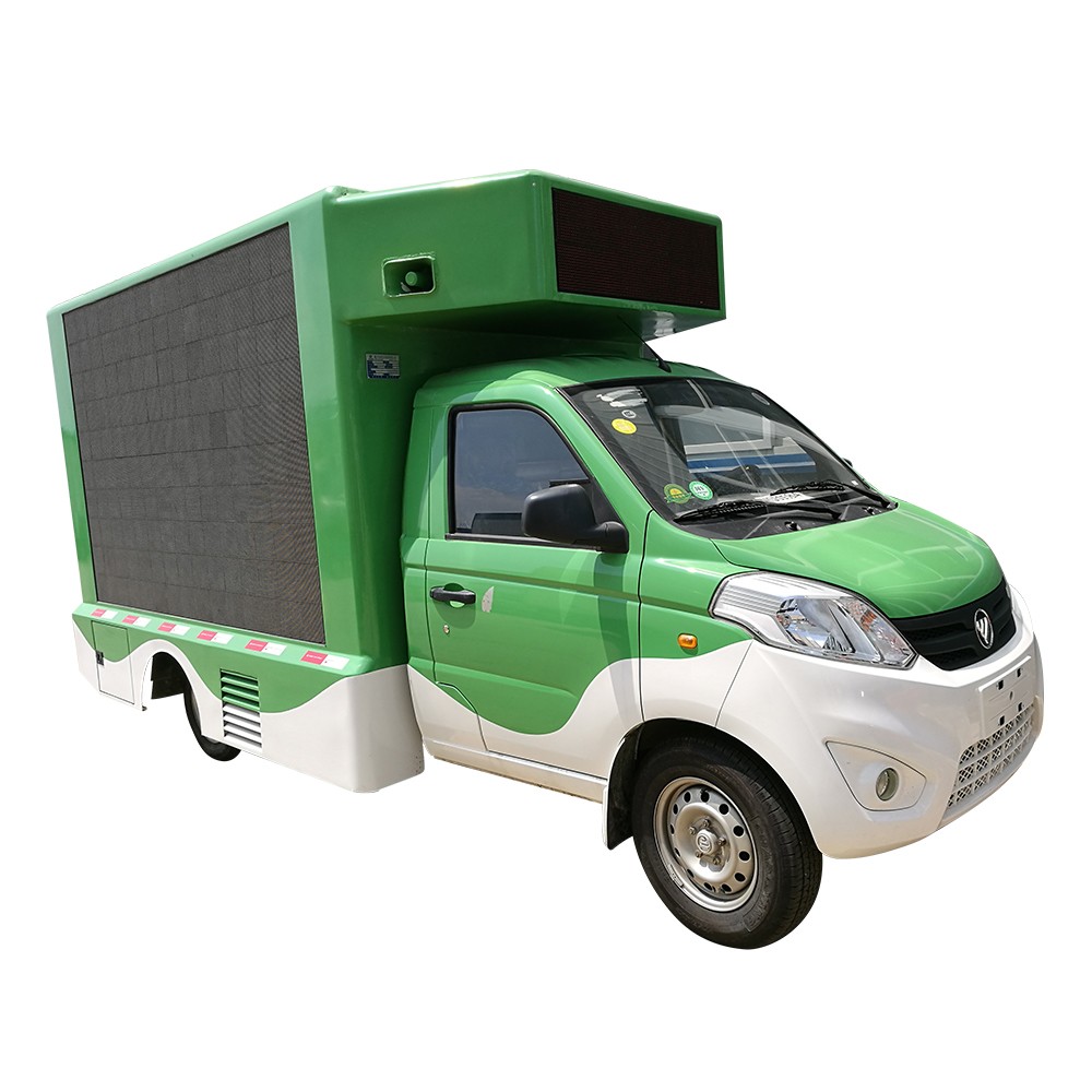 Mobiele reclamewagen met 6 wielen