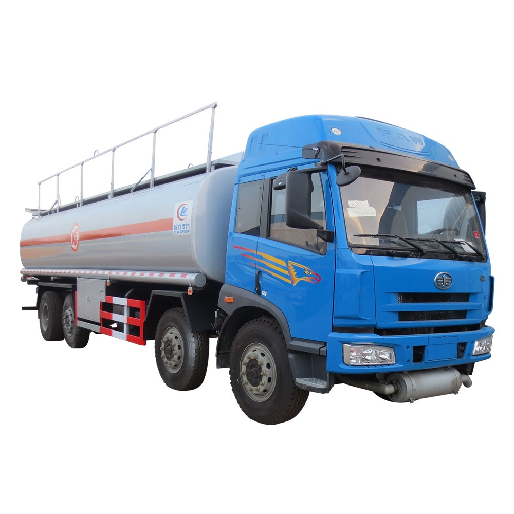 Faw 8*4 Benzine Olie Dispenser Truck