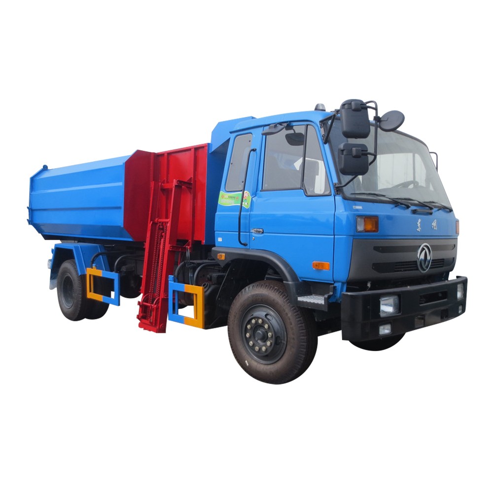 Dongfeng vuilniswagen met zes wielen