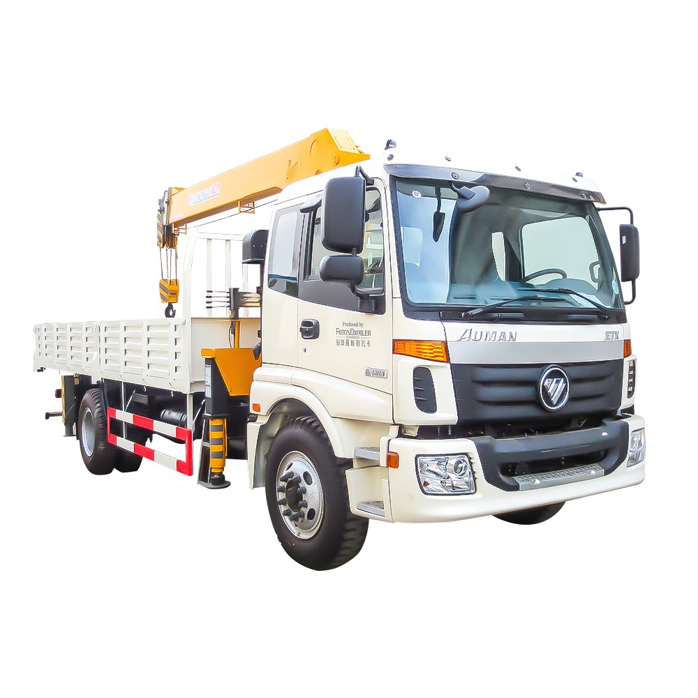 Foton 12 ton vrachtwagen gemonteerde kraan