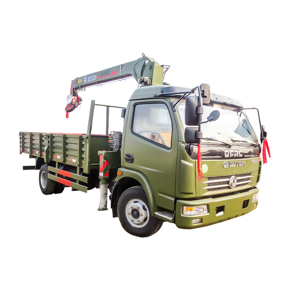 Dongfeng 6 wielkraan met vrachtwagen