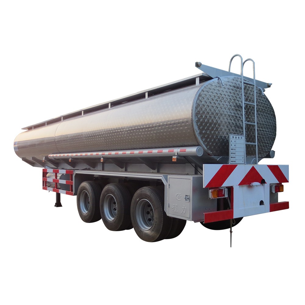 60000 liter RVS brandstoftank oplegger