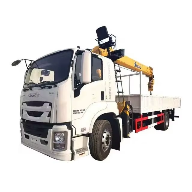Japanse Isuzu GIGA 10 ton kraanwagen